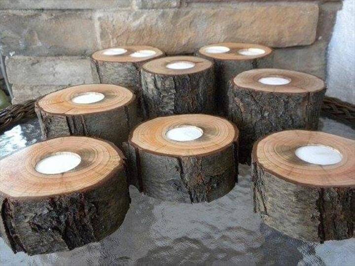 45 Amazing Ideas With Recycled Tree Trunks DIY to Make