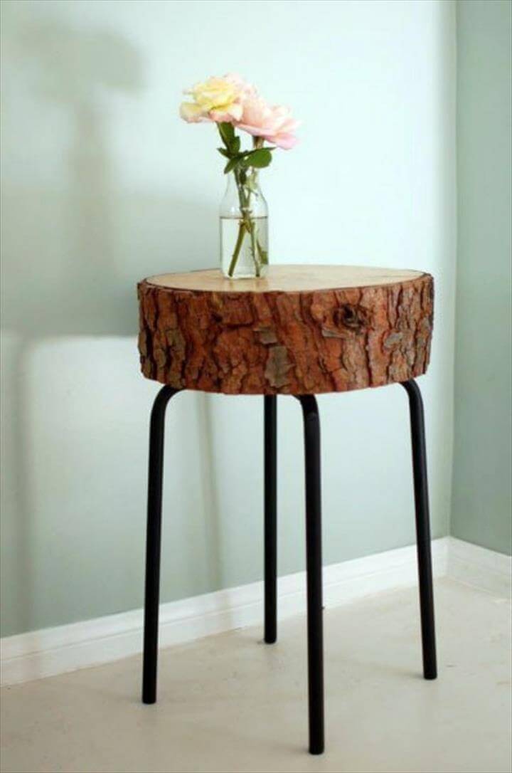 45 Amazing Ideas With Recycled Tree Trunks DIY to Make