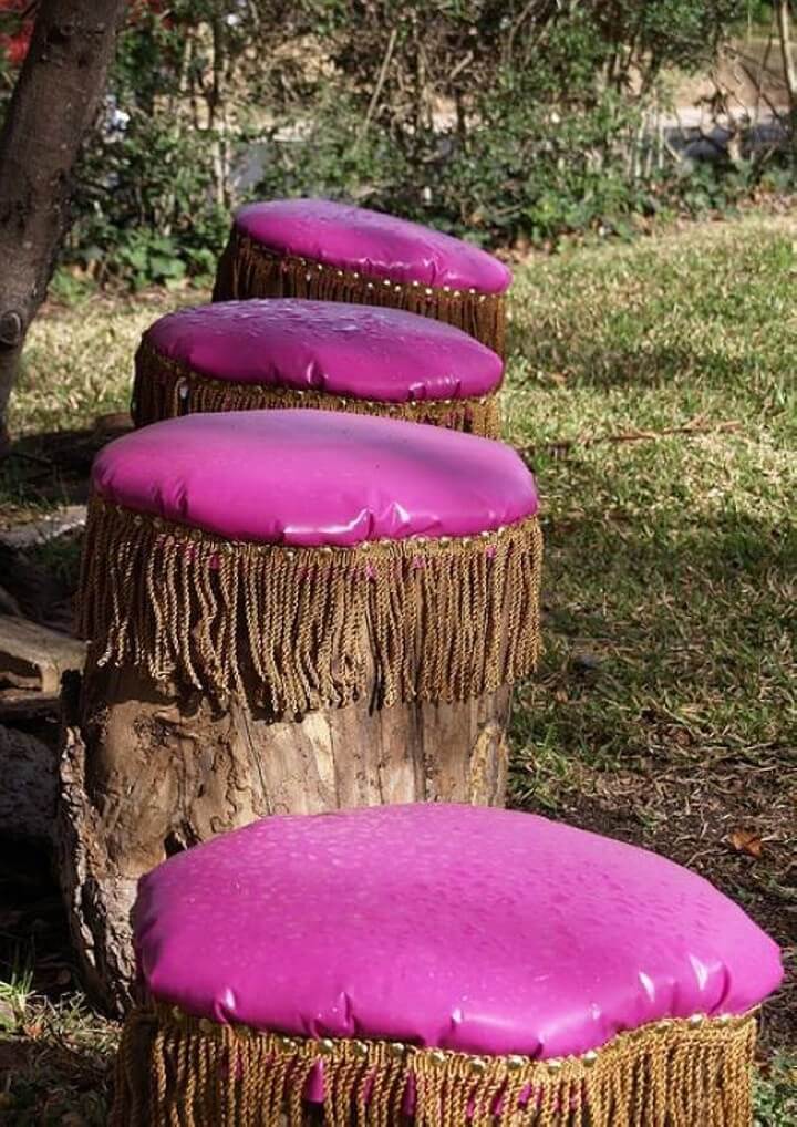 45 Amazing Ideas With Recycled Tree Trunks DIY to Make
