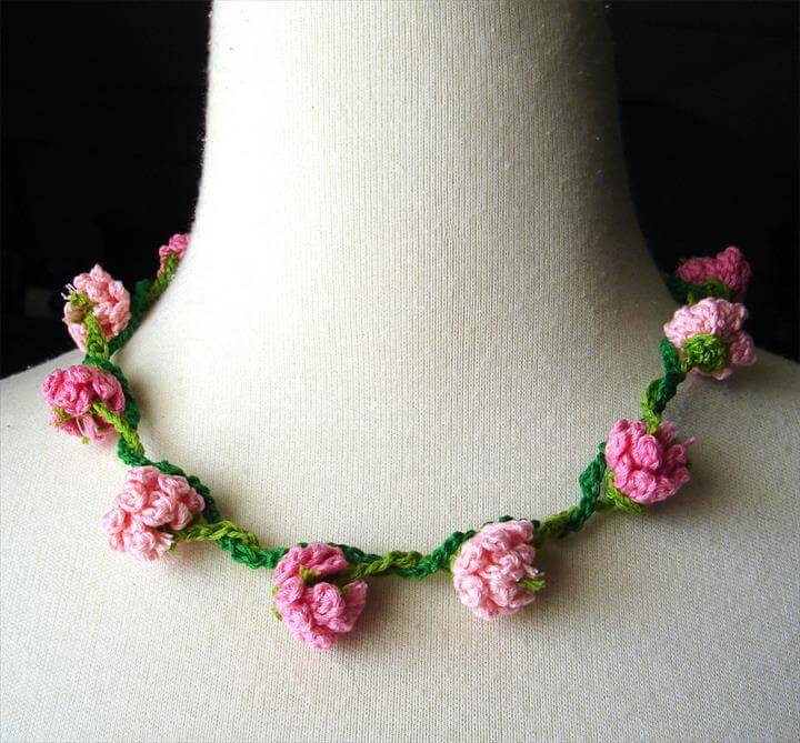 60 Free Vintage Crochet Jewelry Ideas DIY to Make