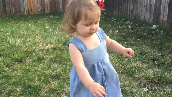 Sew an Adorable Denim Dress out of Old Jeans
