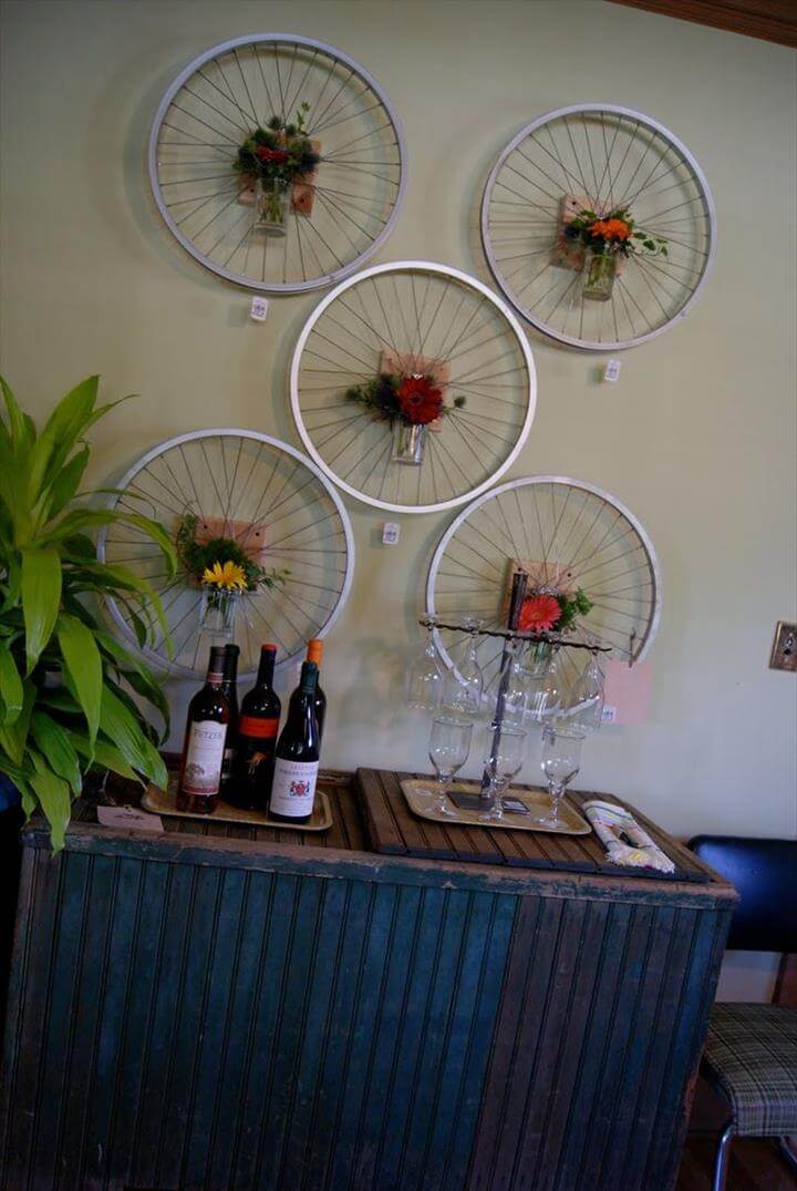32 Recycled Bike Into An Amazing Arts & Design DIY to Make