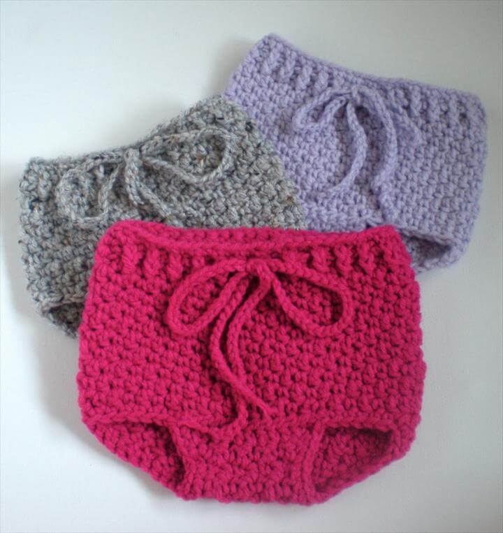 65 Crochet Amazing Baby Diaper For Outfits DIY to Make