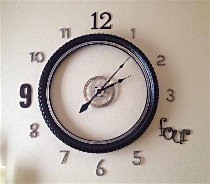 32 Recycled Bike Into An Amazing Arts & Design DIY to Make