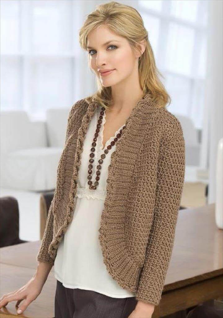 Cardigan sweaters for women free patterns for women Over Free Knitted