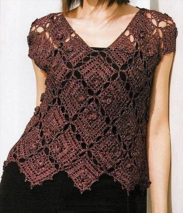 20 Awesome Crochet Sweaters For Womens DIY to Make