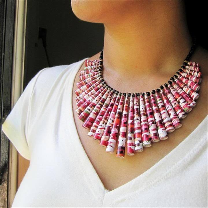 45Quick & Easy To Make Recycled Jewelry Design DIY to Make