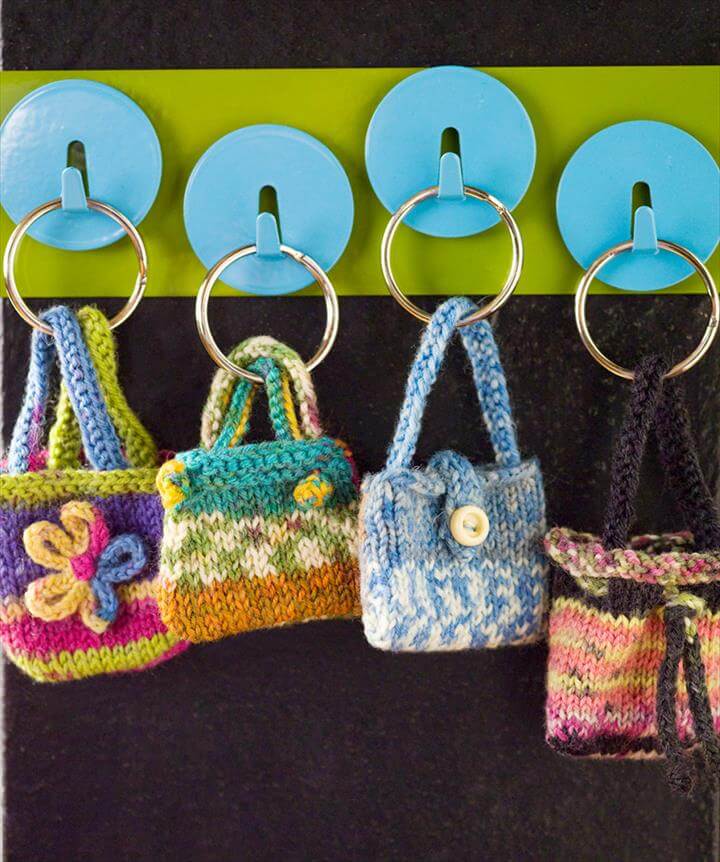 62 Easy Handmade Fun Crochet Pattern Keychains | DIY to Make