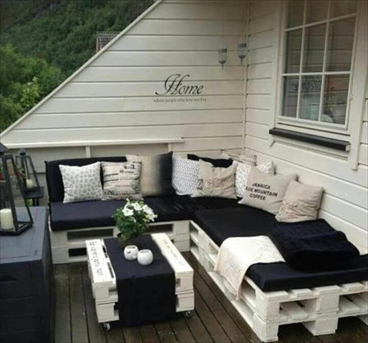 22 cheap easy pallet outdoor furniture diy to make