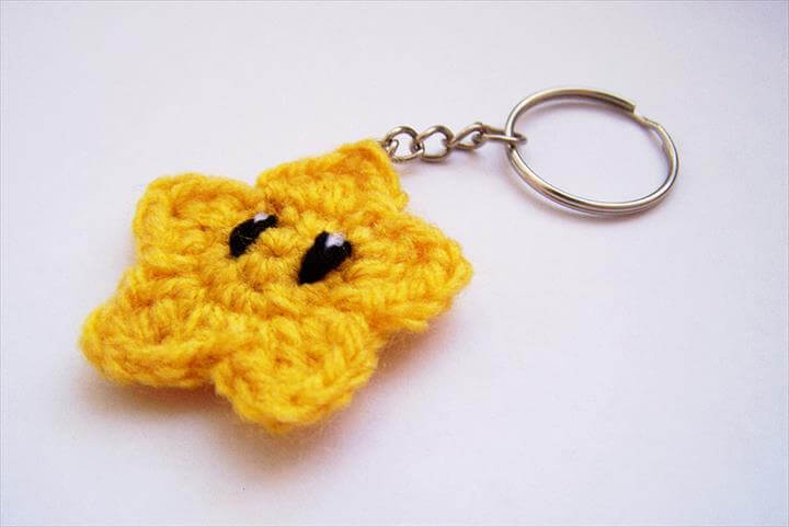 62 Easy Handmade Fun Crochet Pattern Keychains DIY to Make