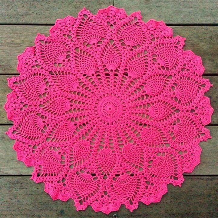 42 Quick & Easy Crochet Doily Pattern | DIY To Make