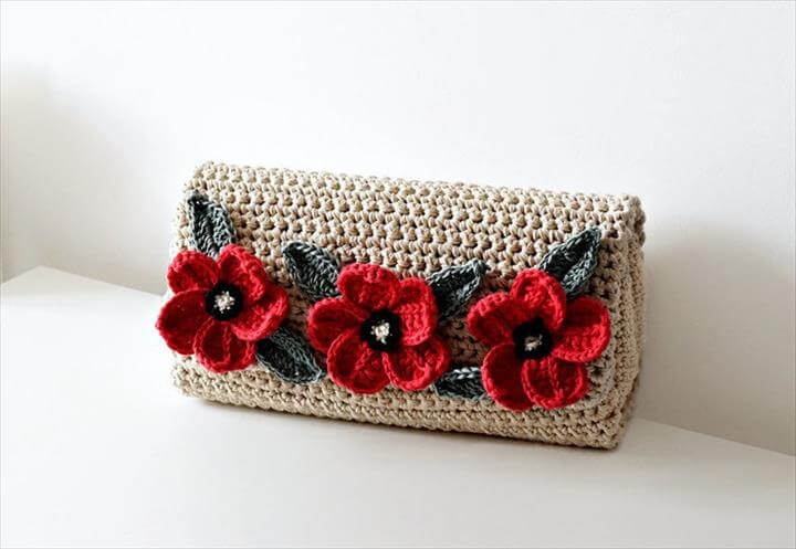 Crochet Pattern Crochet Bag Pattern crochet purse pochette pattern ...