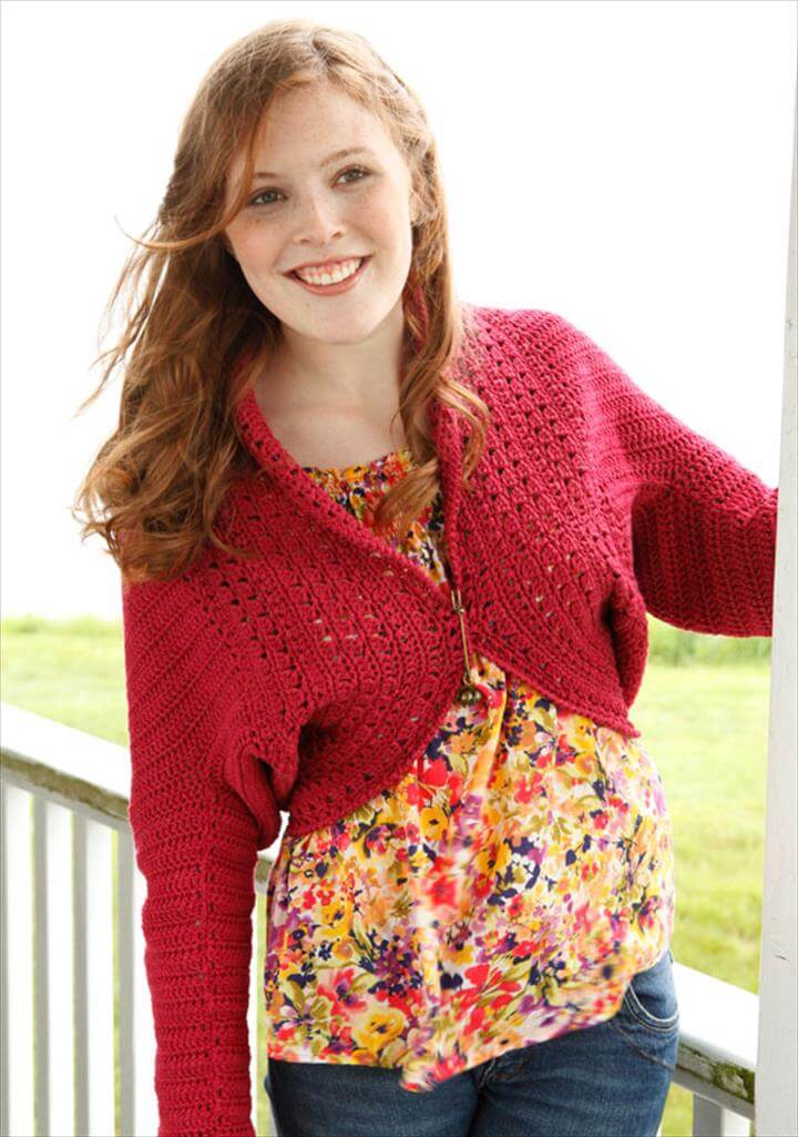 30 Easy To Make Crochet Simple Shrug Ideas DIY to Make