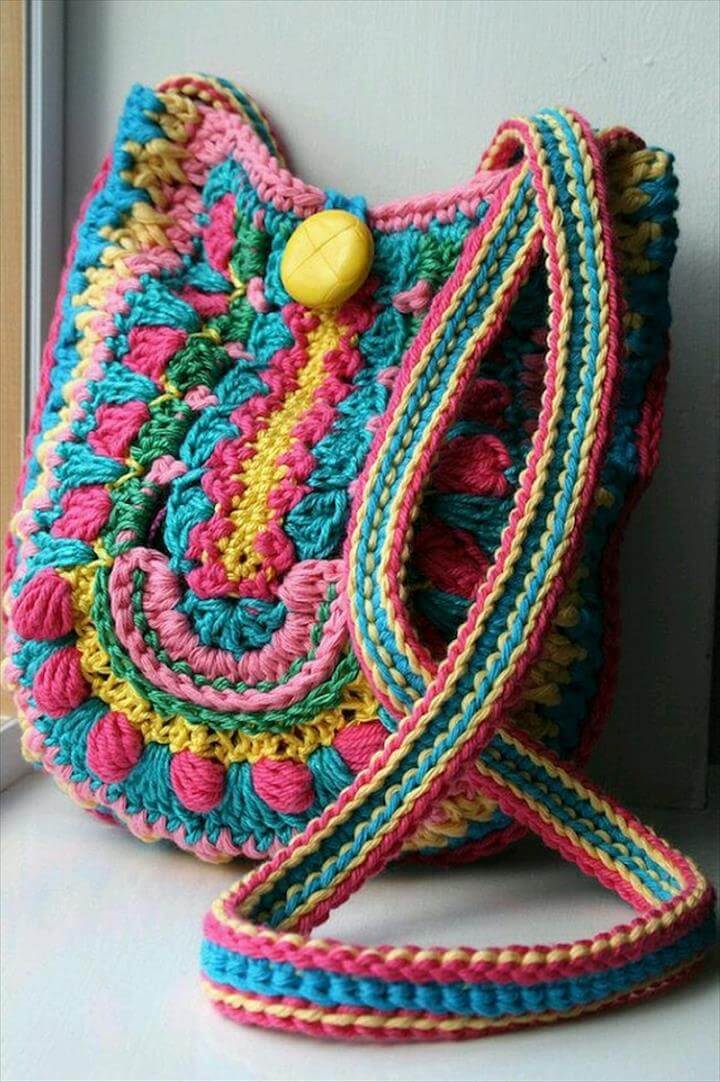 20 Crochet Purse Design For Girl&#39;s | DIY to Make