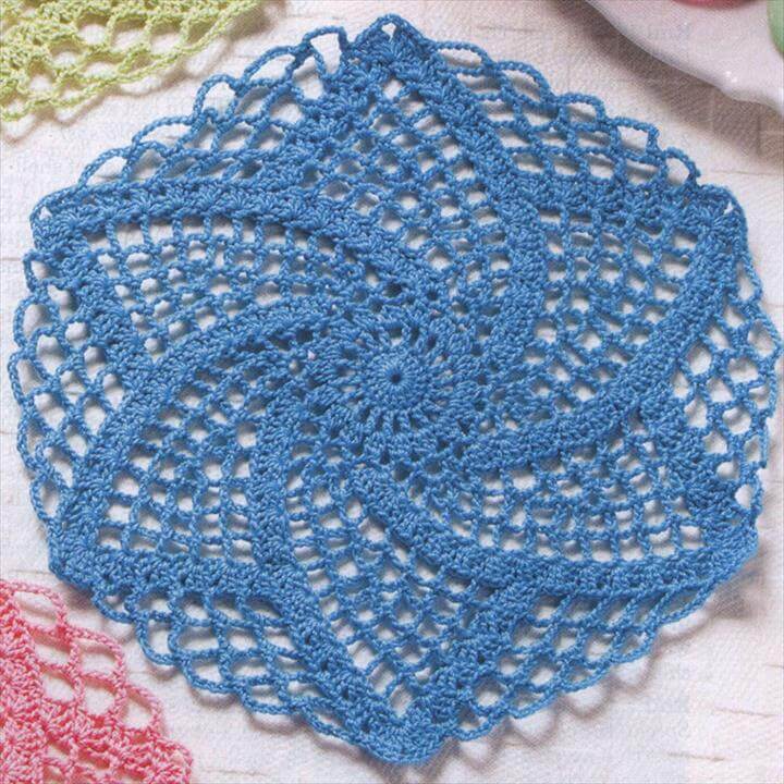 42 Quick & Easy Crochet Doily Pattern | DIY To Make