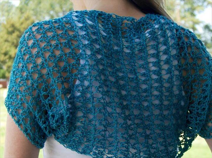 20 Easy Beginner Shrug Pattern DIY to Make
