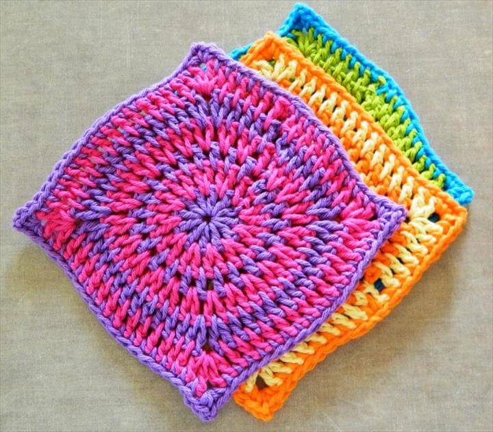 56 Quick & Easy Crochet Dishcloth DIY to Make