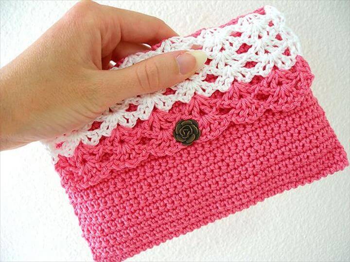 20 Crochet Purse Design For Girl's DIY to Make