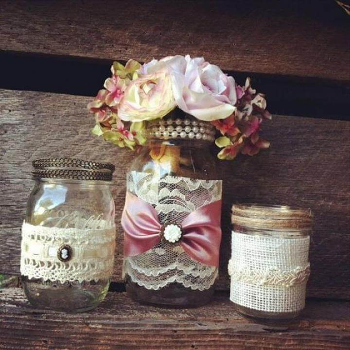 25 Mason Jar Wedding Or Party Mason Jar Ideas DIY to Make