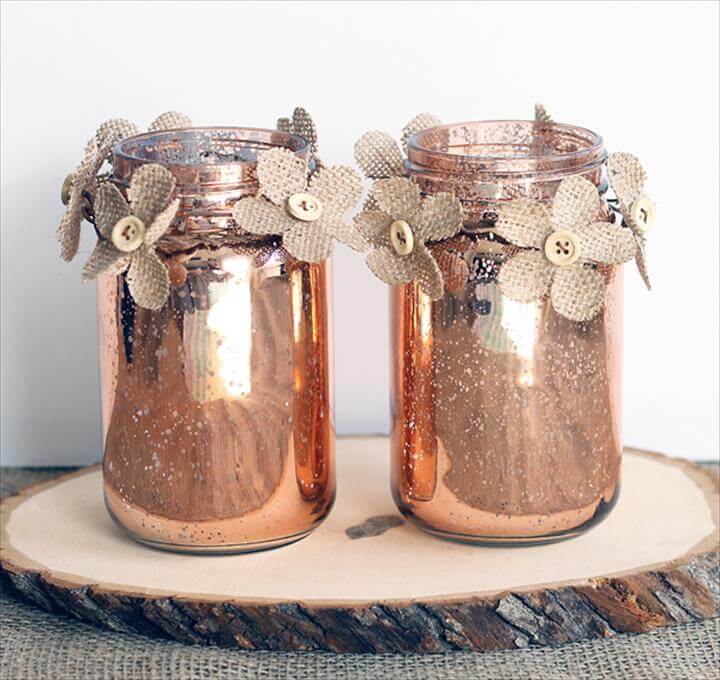 15 Quick & Easy Mason Jar Centerpiece DIY to Make