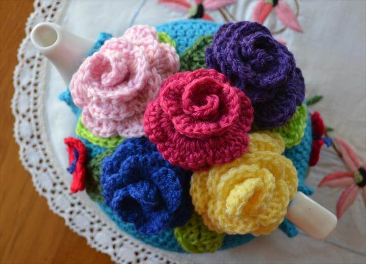22 Super Easy Crochet Flower Pattern DIY to Make Crochet joann wreath flower