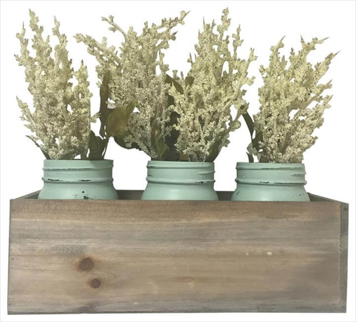 45 New Planter Ideas For Using Mason Jars DIY to Make