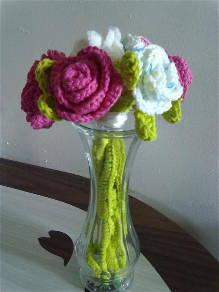 37 Flower Bouquet Crochet Pattern Free DIY to Make