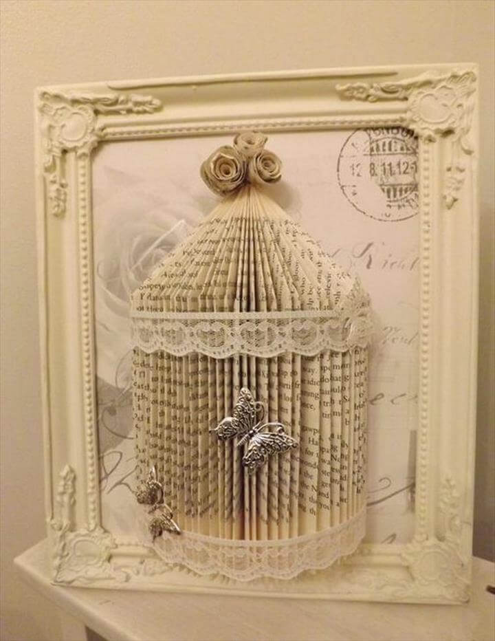 25 Easy Things To Do With Old Books DIY to Make