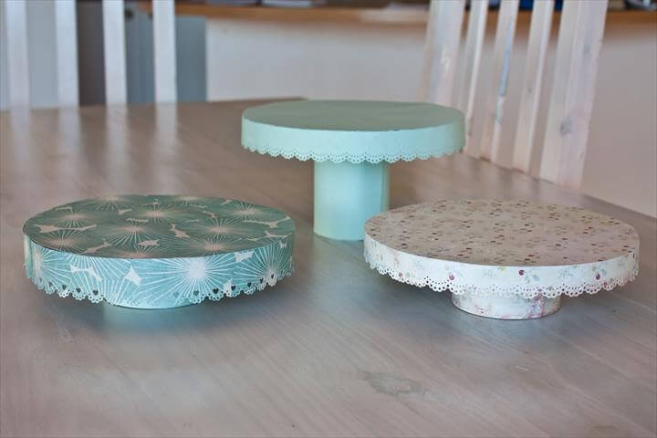 14 Amazing DIY Cool Cake Stand Ideas | DIY to Make