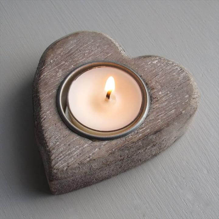 52 creative unusual heart shaped design diy to make heart shaped hanging tea light holder
