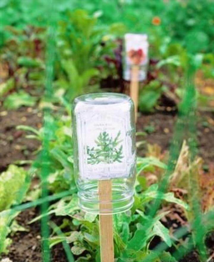 24 DIY Garden Plant Markers, Plant Label Ideas DIY to Make