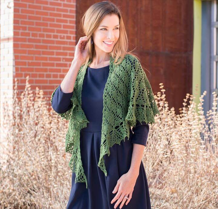 18 Quick & Easy Crochet Shawl Pattern DIY to Make