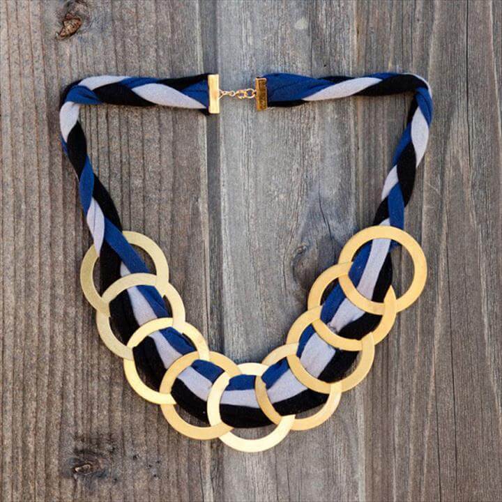 27 Easy To Make Tshirt Into Jewelry DIY to Make