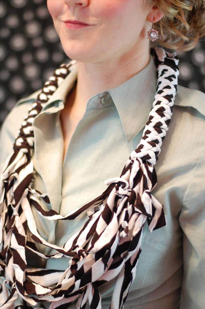 27 Easy To Make Tshirt Into Jewelry DIY to Make