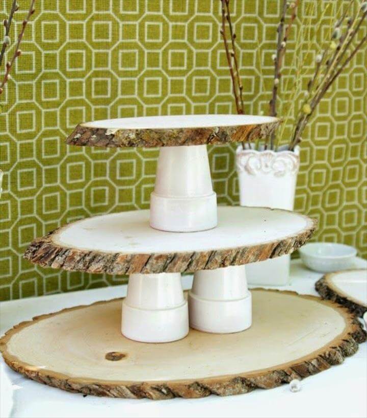 14 Amazing DIY Cool Cake Stand Ideas | DIY to Make