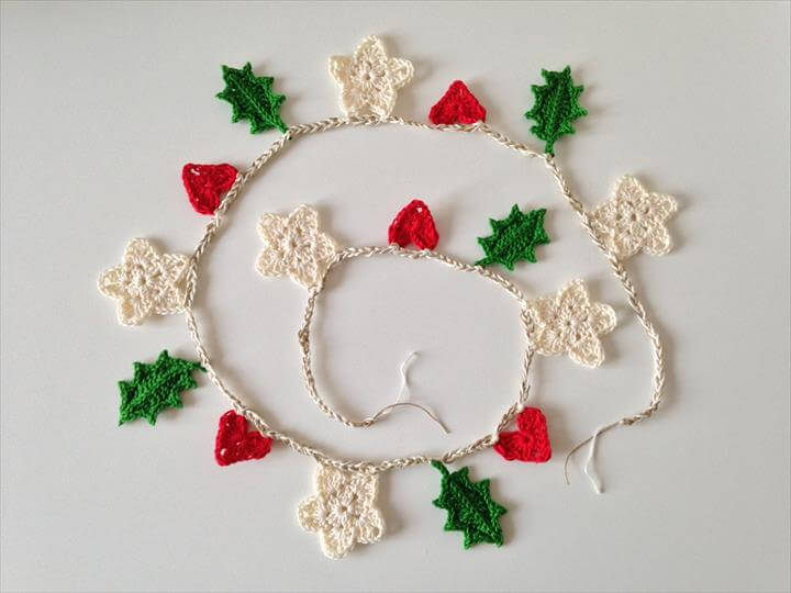 52 Handmade Crochet Garland Free Pattern DIY to Make