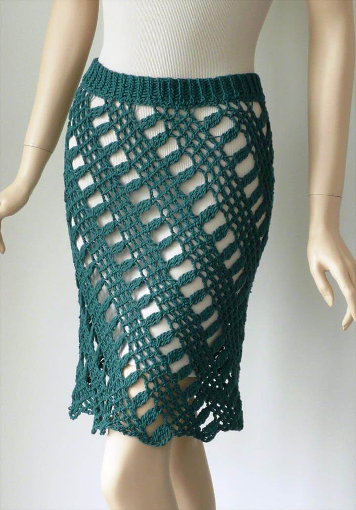 15 Amazing Crochet Skirt Free Pattern | DIY to Make