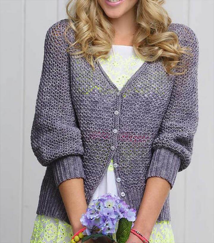 16 Free Crochet Spring Pattern For Women&#039;s | DIY to Make