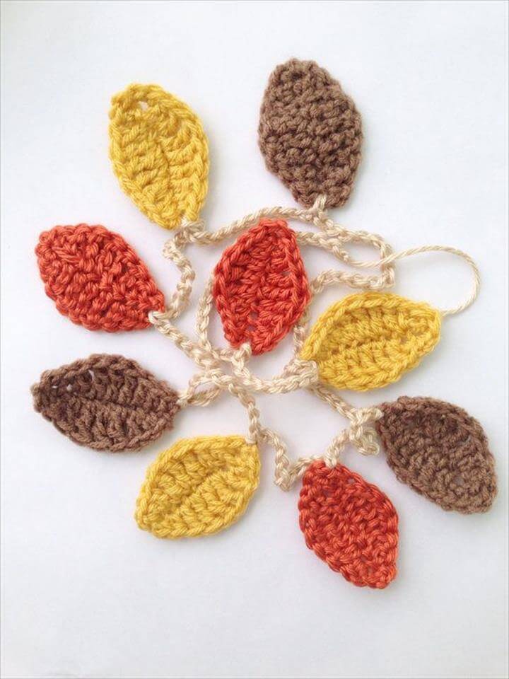52 Handmade Crochet Garland Free Pattern DIY to Make