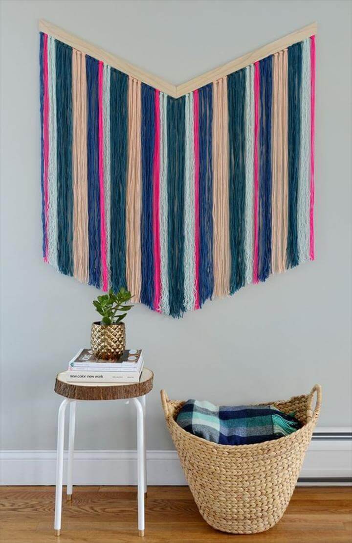 Best 54 Ideas About DIY Yarn Wall Art | DIY to Make