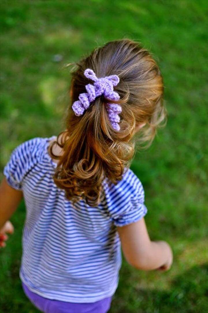 38 Crochet Hair Ties Free Pattern To Make DIY to Make