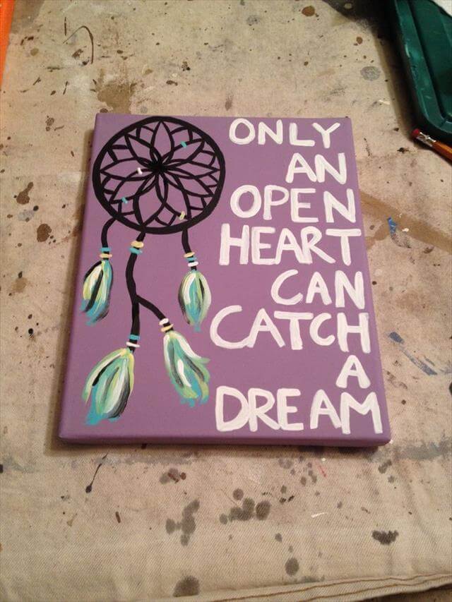 10 Easy DIY Canvas Art Ideas For Beginners