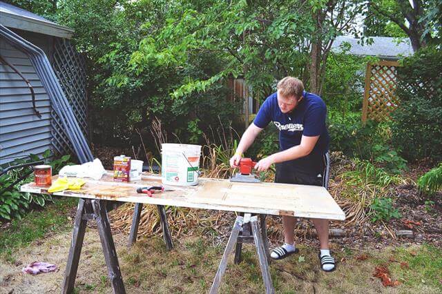 Diy Old Doors Turn Into Coffee Table