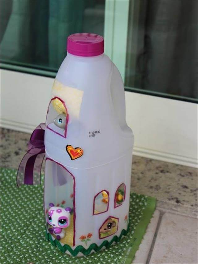 plastic bottle doll craft