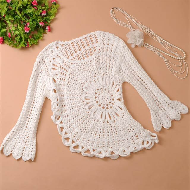 hand crochet cardigan