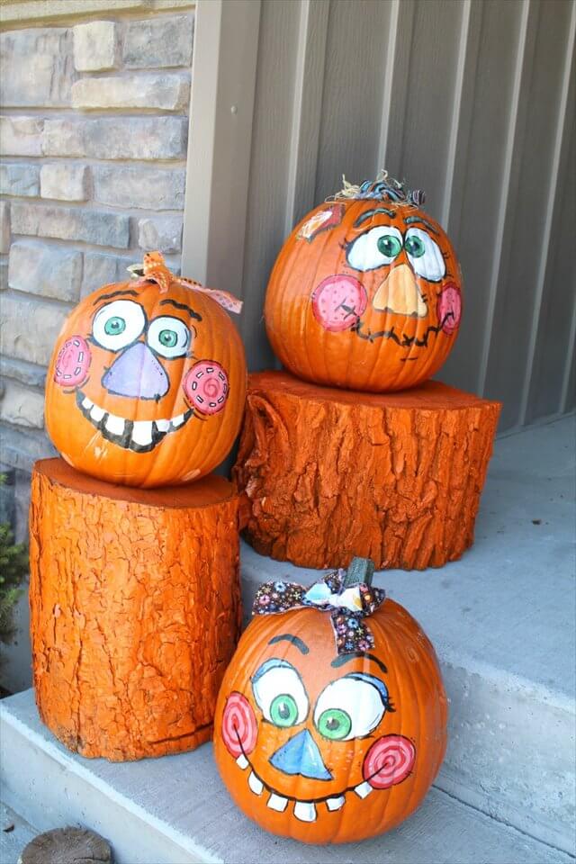 10 DIY Crafts Pumpkin Ideas