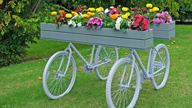 8 Diy Bicycle Planters