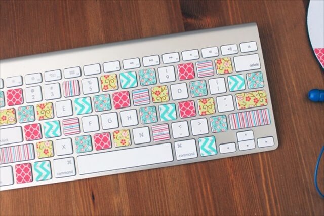 Washi Tape Keyboard
