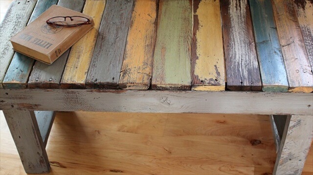 19 DIY Wooden Pallet Bench