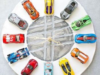 Car Clay Clock